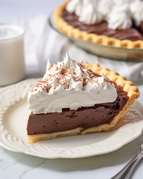 Chocolate cream pie.